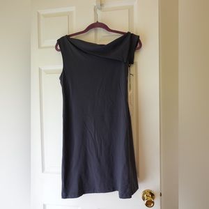 NWT Felipe Lapel Mini Dress small in Blue